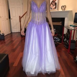 Jovani Light Purple Ballgown 60248